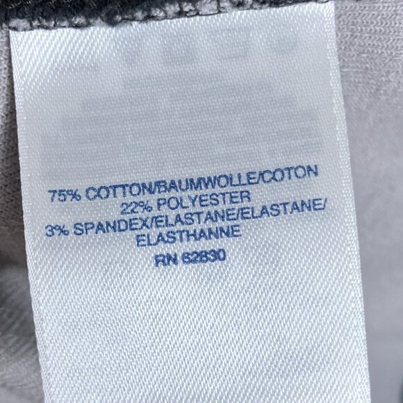 Lands' End Petites Medium Houndstooth Sport Knit High-Rise Corduroy Pull-On Pant - Picture 6 of 6